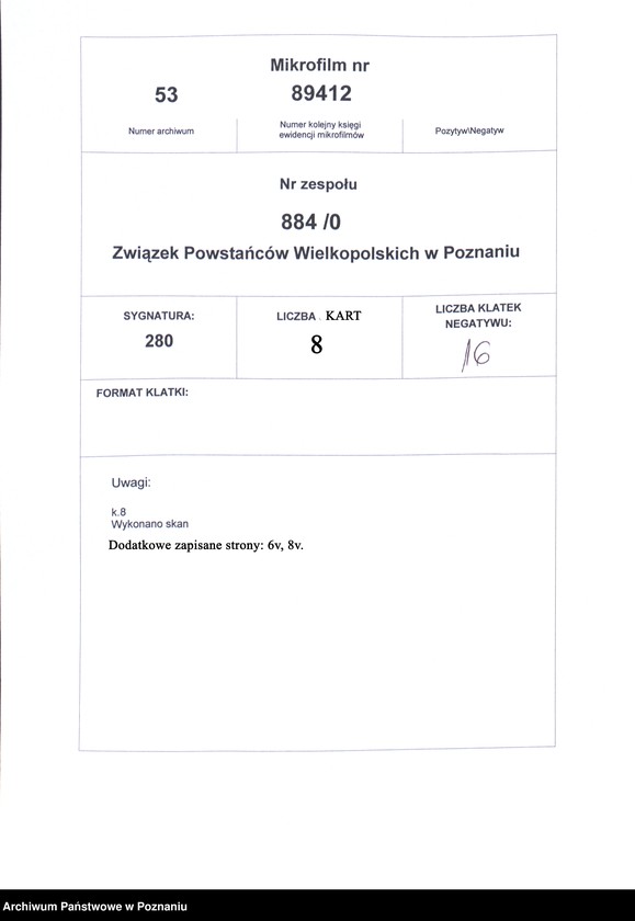Obraz 15 z jednostki "Mosina, powiat Śrem - akta koła."