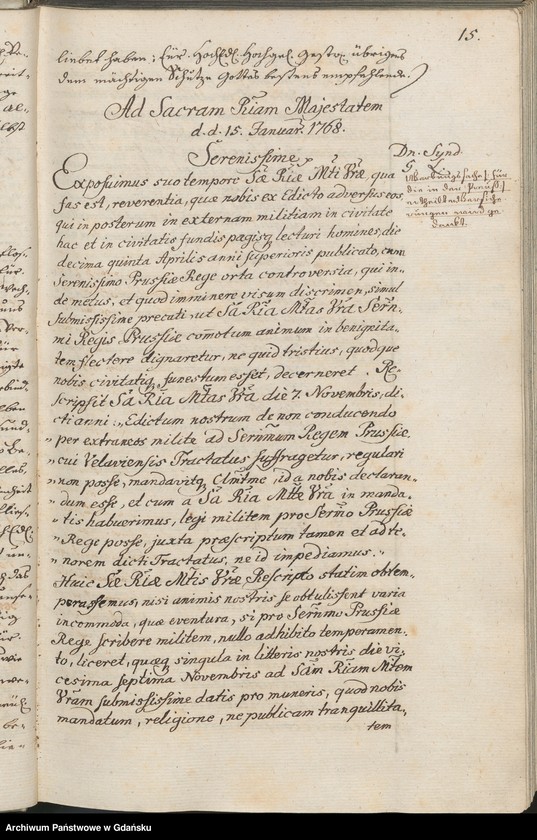 image.from.unit.number "[Liber missivarum]. Namen - Register […]. Register der in den Briefen […] enthaltenen Sachen"