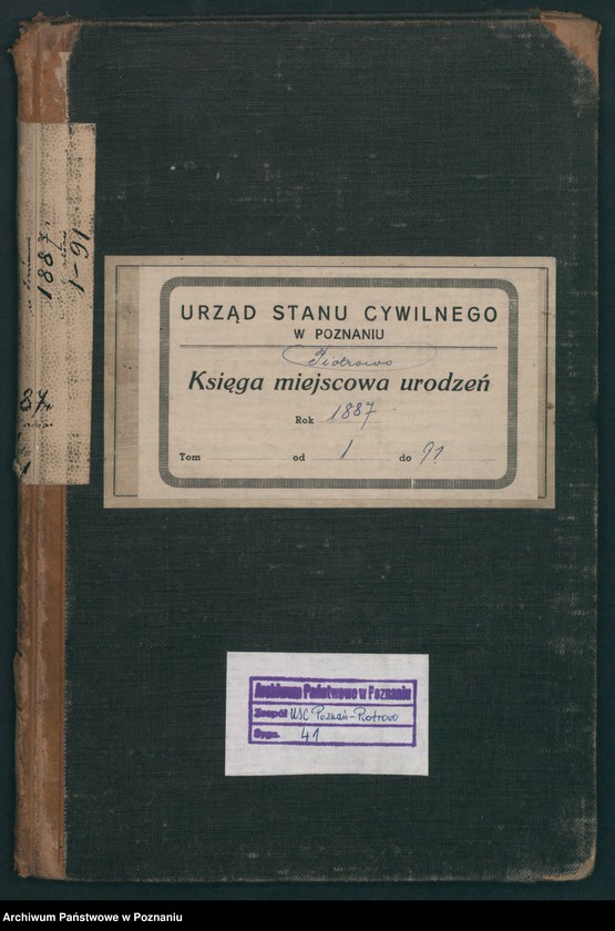 Obraz 2 z jednostki "Księga urodzeń"
