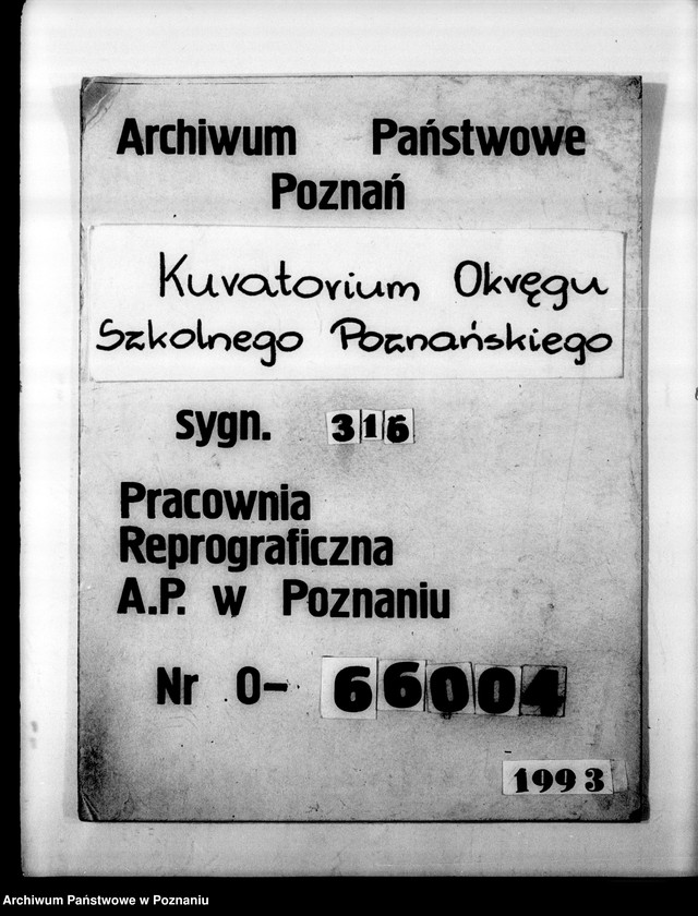 Obraz 1 z jednostki "Prywatne Gimnazjum Koedukacyjne Stowarzyszenie Przyjaciół Szkoły Średniej w Koninie [sprawozdania powizytacyjne]"