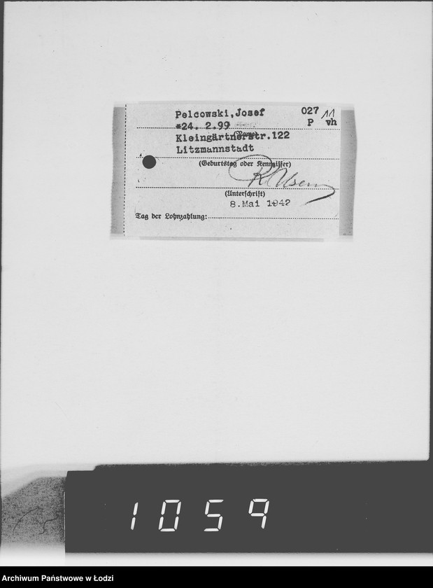 Obraz 15 z jednostki "Quittungen über Abschlage Vollzahlungen für Arbeiter"