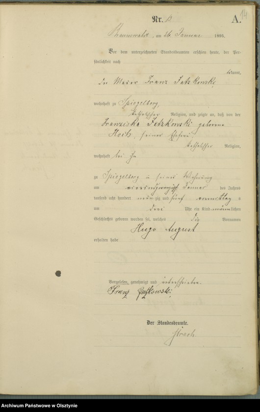 image.from.unit.number "Geburts-Haupt-Register Nr 1 - 92"