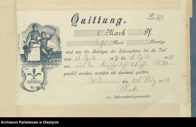 image.from.unit.number "Beläge der Kirchspiels Schulkasse Rechnung"