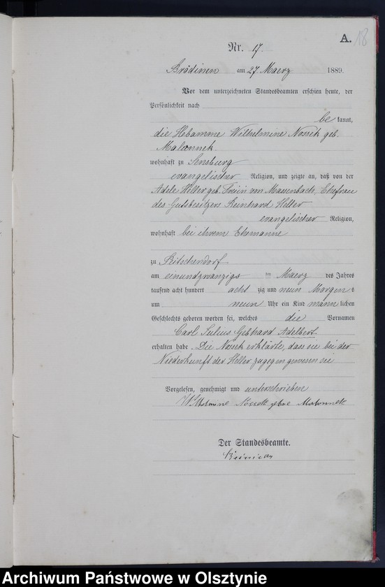 image.from.unit.number "Geburts-Haupt-Register Nr 1 - 73"