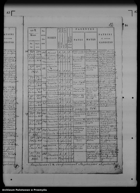 Obraz 16 z jednostki "[Kopie ksiąg metrykalnych parafii Topolnica z filią Niedzielna (dekanat Rozłucz)]"