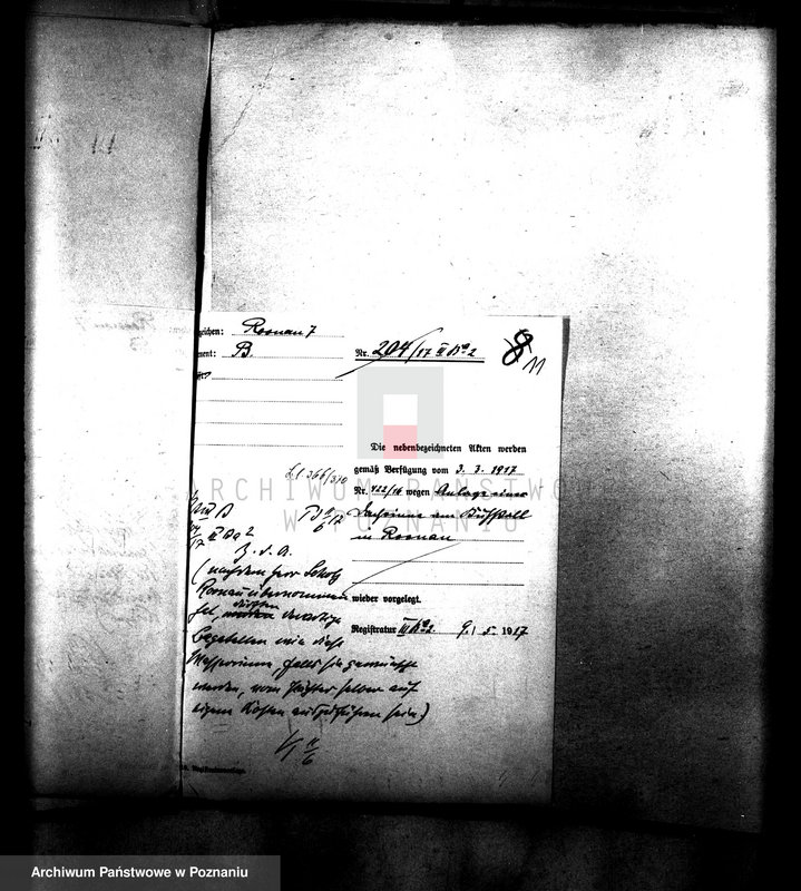 Obraz 15 z jednostki "Kontrakt dzierżawny majątku państwowego Szamotuły-Zamek"