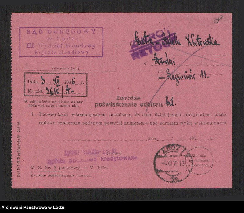 Obraz 10 z jednostki "Adela Złotowska "Extra"- biuro ekspedycyjne paczek pocztowych"