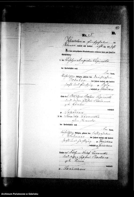 image.from.unit.number "Księga małżeństw"