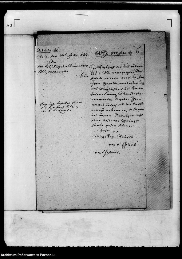 Obraz 10 z jednostki "Personalia des Regierungssekretärs Herrn Wieruszewski."