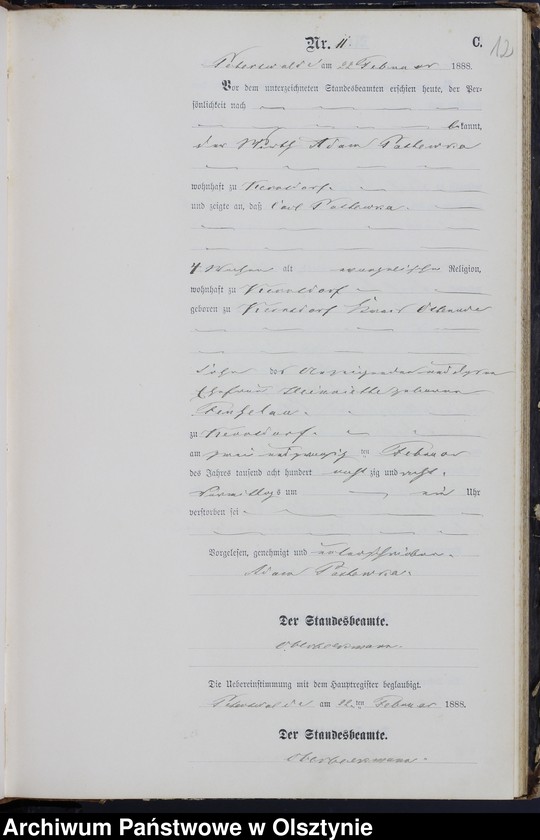 image.from.unit.number "Sterbe-Neben-Register Nr 1 - 84"