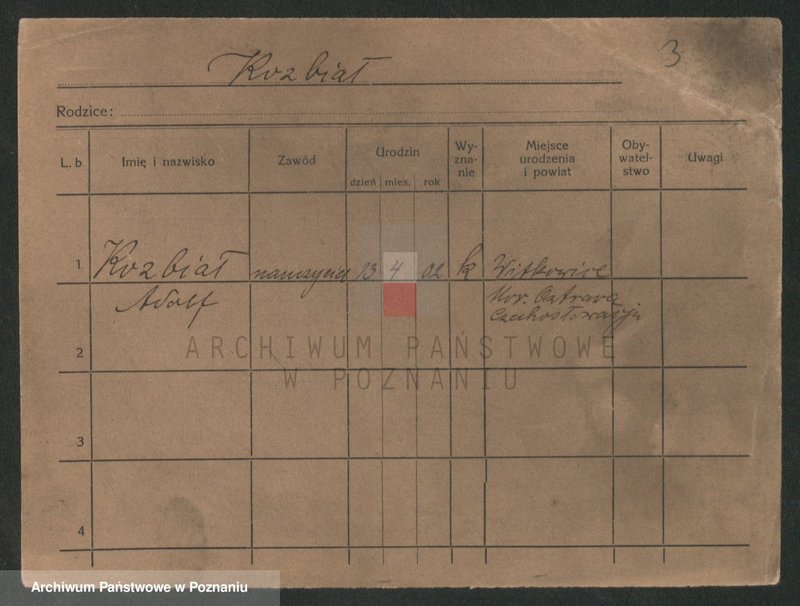 Obraz 3 z jednostki "Kozbiał - Koziolczyk"