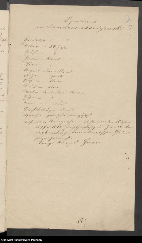 Obraz 9 z jednostki "Die in Paris bei Mitgliedern der polnischen Emigration vorgenommenen Haussuchungen."