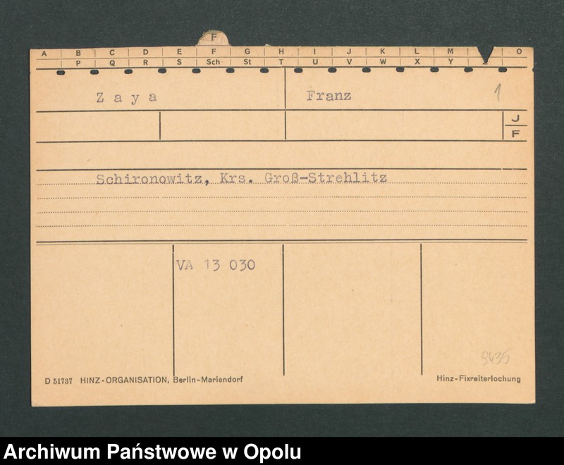 Obraz 3 z jednostki "[Zaya Franz, Schironowitz]"