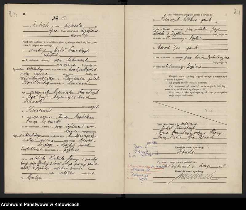 image.from.unit.number "Księga małżeństw nr 1-25"