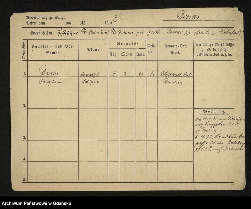 image.from.unit.number "Karty meldunkowe: Doerks -Dollase"