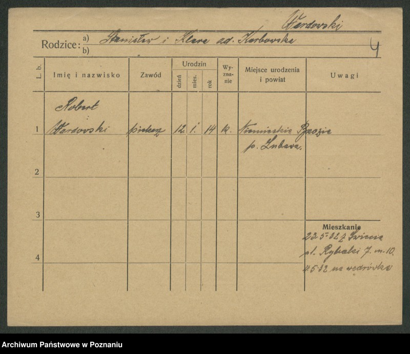 Obraz 12 z jednostki "Wardowski - Warszewski"