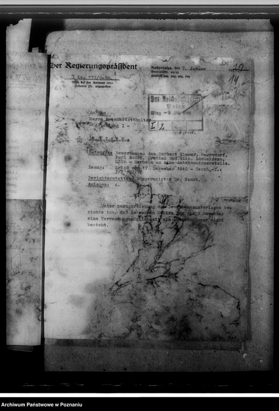 Obraz 18 z jednostki "Bewerbungen um Einsatz in den öffentlichen Dienst"