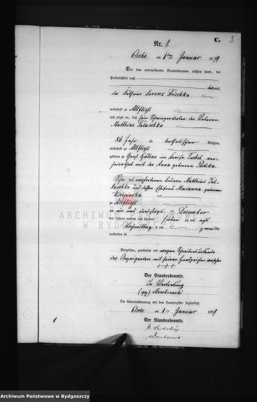 image.from.unit.number "Akta zgonów - wtóropis"