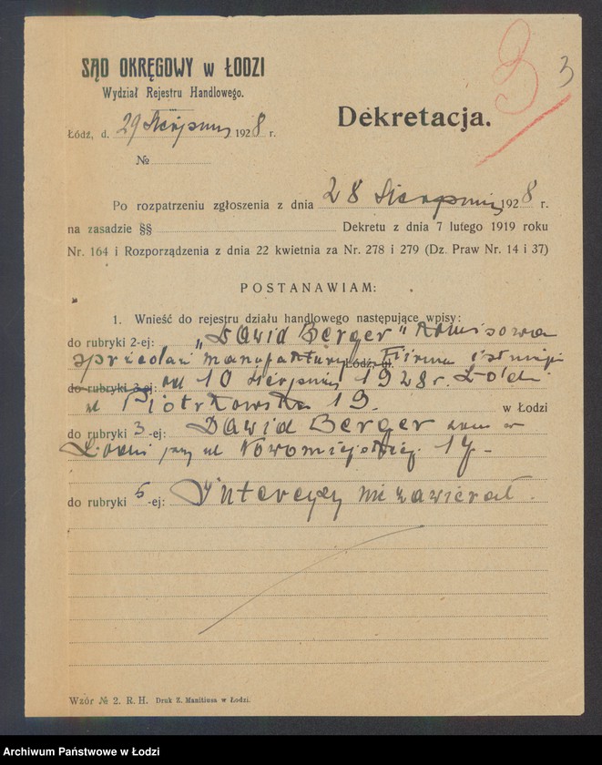 Obraz 5 z jednostki "Dawid Berger- komisowa sprzedaż manufaktury"