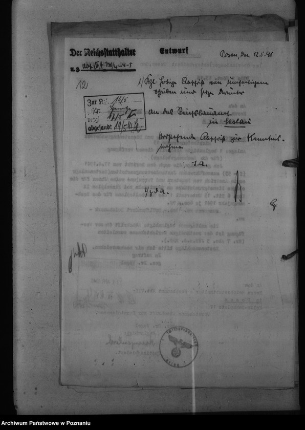 Obraz 16 z jednostki "Amtsgericht Gabin - Gąbin"