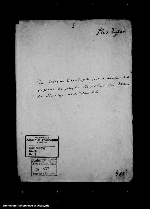 image.from.unit.number "Register der Schriften über die Eylauschen Güter"