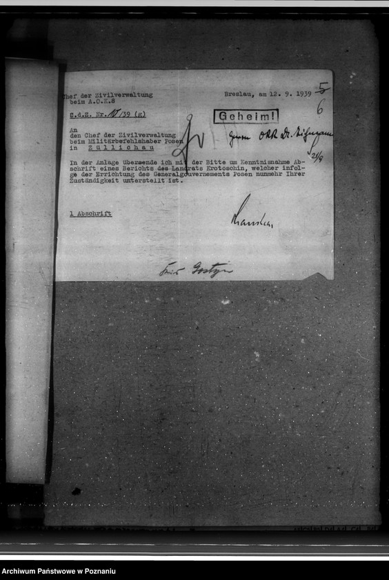 Obraz 11 z jednostki "Verwaltungspersonal. Unbedingt kriegswichtige Stellungen"