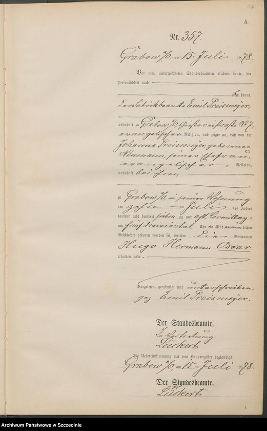 image.from.unit.number "Geburts-Register (Neben-Register) Band II"