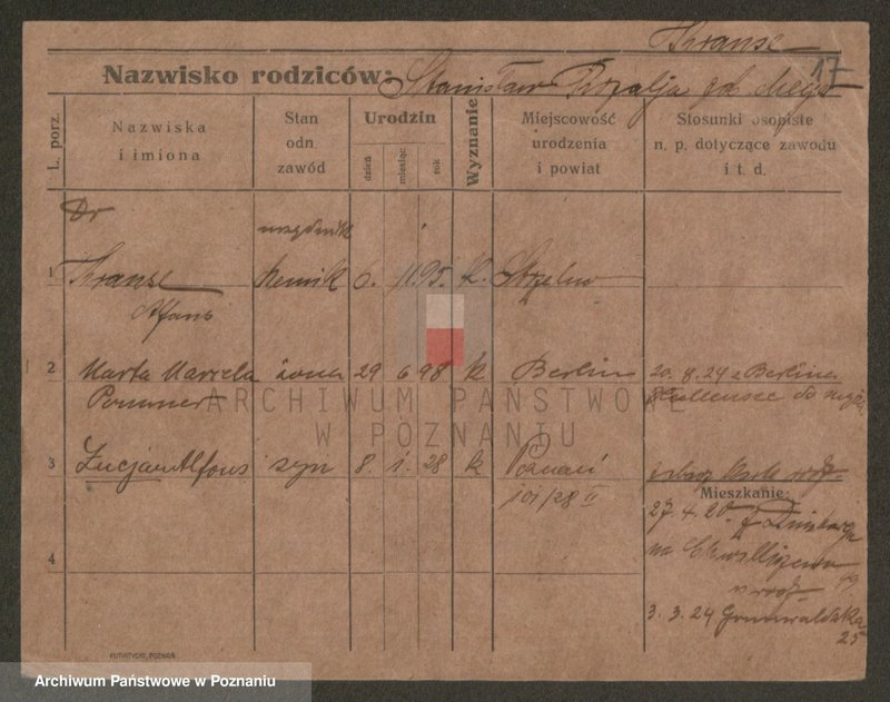 Obraz 17 z jednostki "Krause (żonaci i wdowy)"