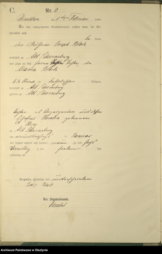 image.from.unit.number "Sterbe-Haupt-Register Nr 1 - 50"