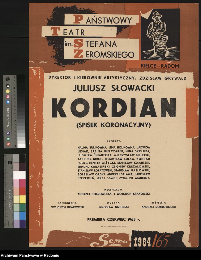 Obraz 12 z kolekcji "Plakaty i afisze teatralne z okresu Polski Ludowej"