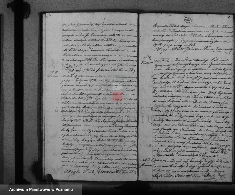 Obraz 13 z jednostki "Akta urodzeń, małżeństw i zgonów"