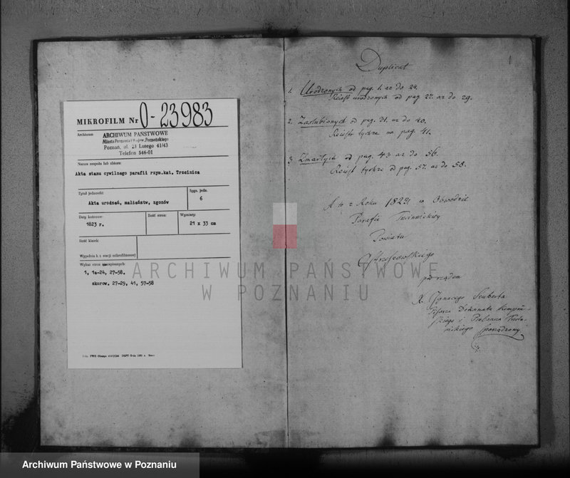 image.from.unit.number "Liber baptisatorum, copulatorum, mortuorum"