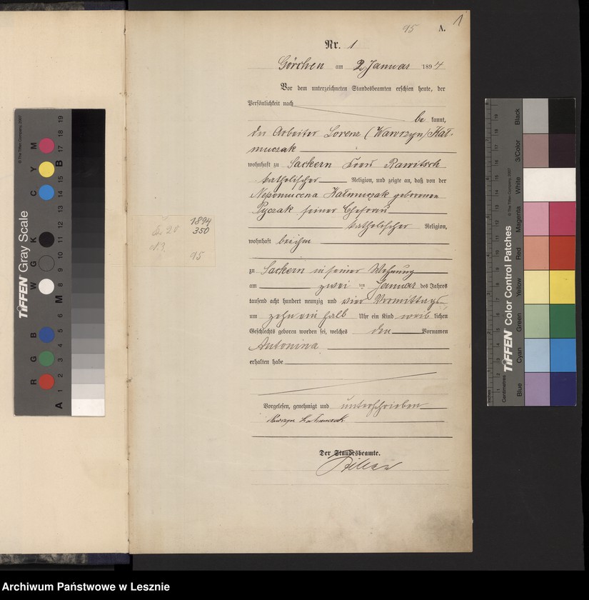 Obraz z jednostki "[Księga urodzeń]"