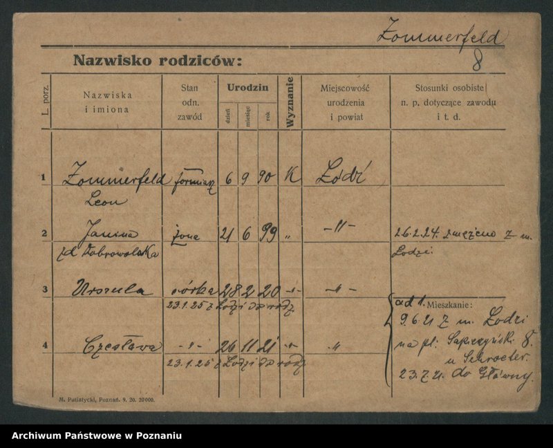 Obraz 10 z jednostki "Zommer - Żurawowicz"
