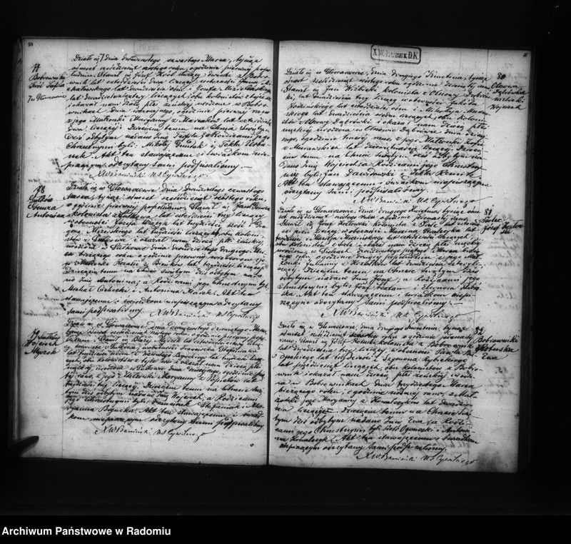 image.from.unit.number "Duplikat akt religijno cywilnych urodzonych, zaślubionych i zmarłych w parafii Głowaczów w roku 1866"