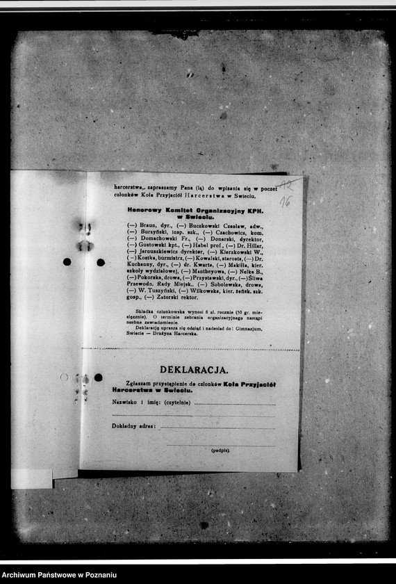 Obraz 19 z jednostki "Sprawozdania z wizytacji drużyn"