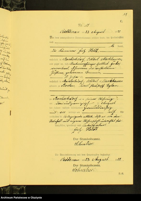 image.from.unit.number "Sterbe-Neben-Register Nr 1 - 19 [ Księga zgonów - wtóropis ]"