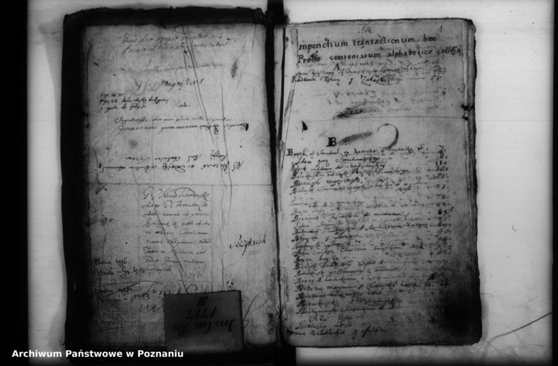 Obraz 3 z jednostki "Inscriptiones, resignationes [protocollon]"