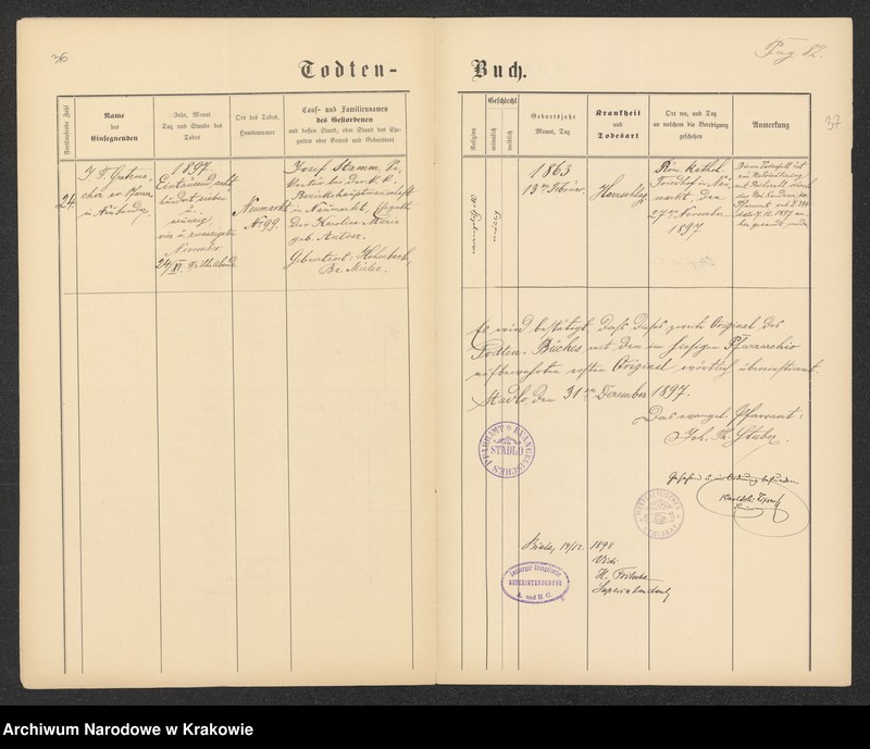 Obraz 19 z jednostki "Akta stanu cywilnego"