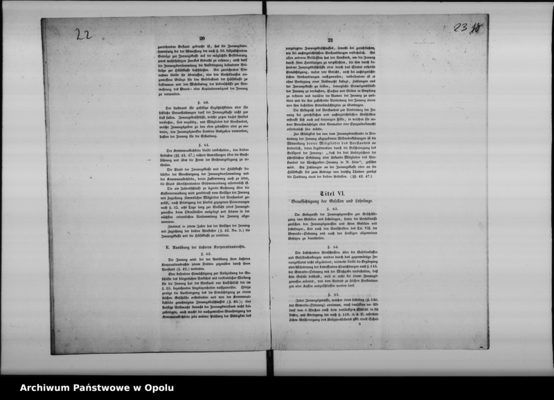 Obraz 16 z jednostki "Acta des Magistrats zu Oppeln betreffend die Revision der Statuten der schon bestehenden ältern Innungen de anno 1848"