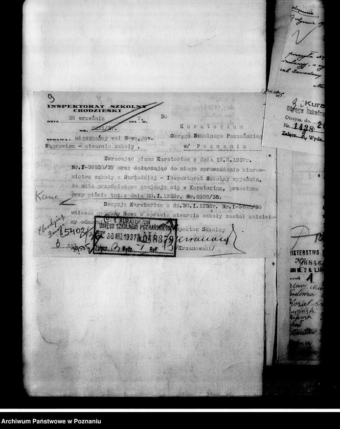 Obraz 12 z jednostki "Szkoła Powszechna w Nowem, powiat wągrowiecki"