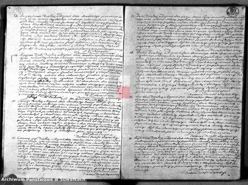 image.from.unit.number "Duplikat urodzonych, zaślubionych y umarłych kościoła wigierskiego parafialnego roku 1837"