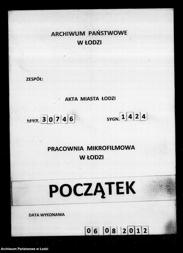 Obraz 1 z jednostki "Akta tyczące się ustanowienia opieki nad nieletnimi po zmarłym Józefie Witt mianowicie Johanną córką, Józefem synem i Franciszką córką"