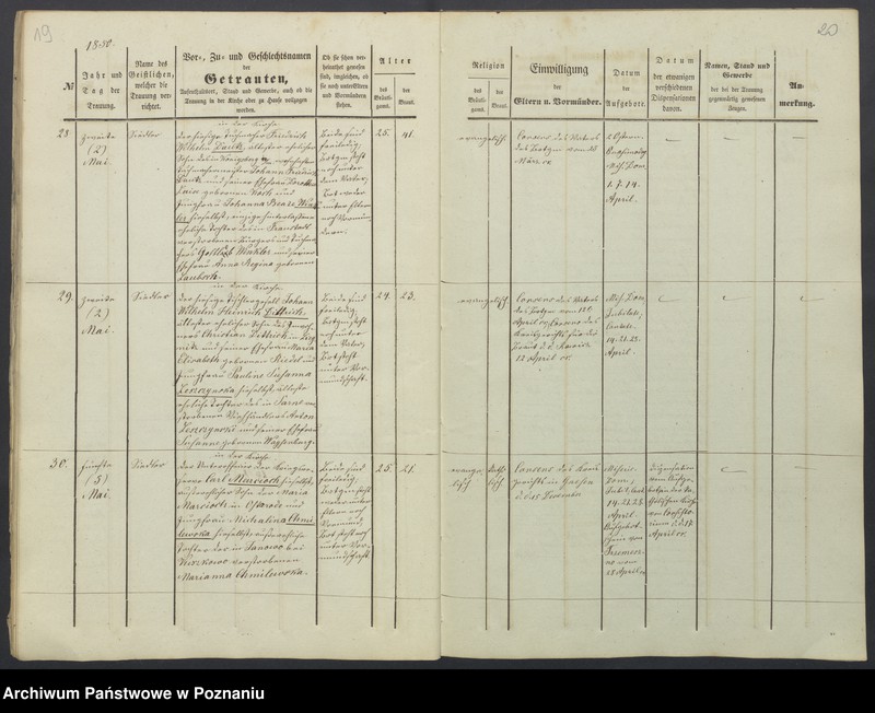 Obraz 13 z jednostki "Duplikat des Trauregisters"