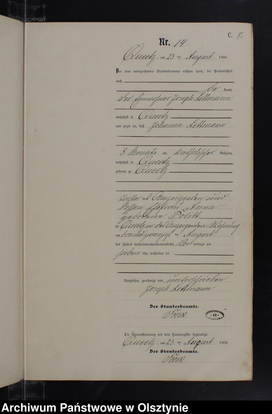 image.from.unit.number "Sterbe-Neben-Register Nr.1-21"