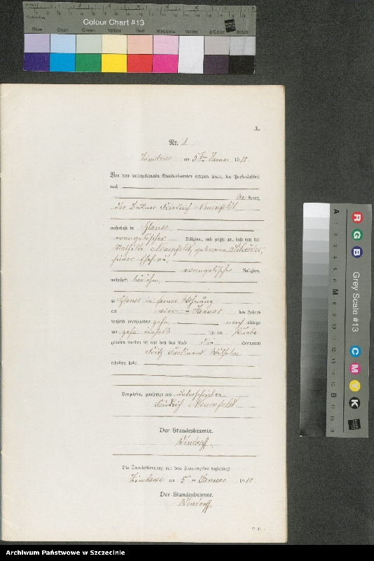 Obraz 4 z jednostki "Geburtsregister"