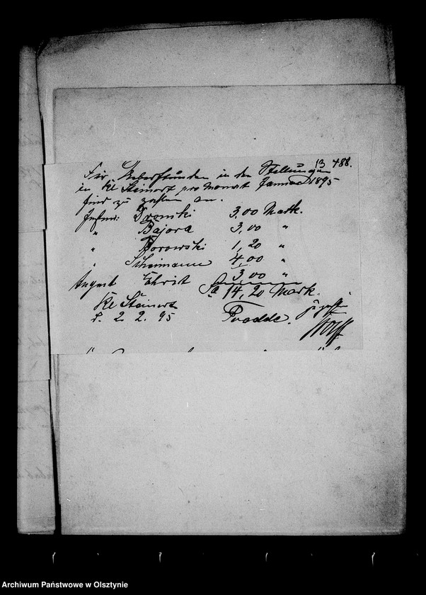 image.from.unit.number "Ausgabe- Beläge zur Gr. Steinorter Gutsrechnung"