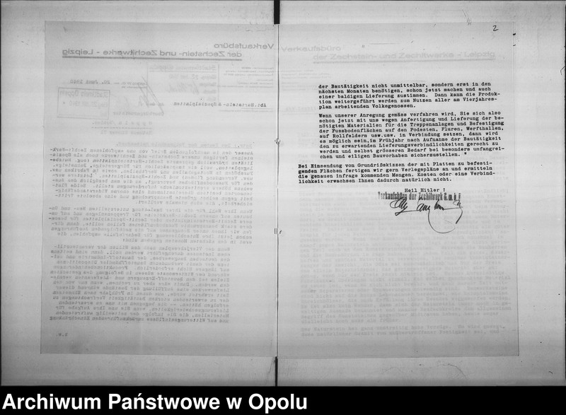 Obraz 6 z jednostki "[Oferta firmy "Zechstein- und Zechitwerke - Leipzig" dotycząca budowy szkoły w Półwsi]"