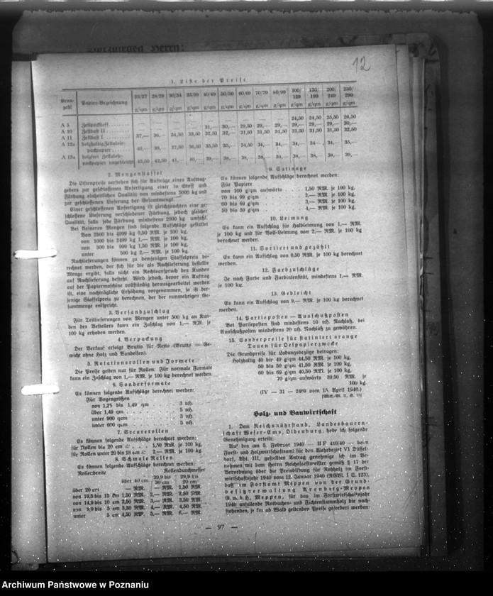 Obraz 16 z jednostki "Mitteilungsblatt für die Preisbildung"