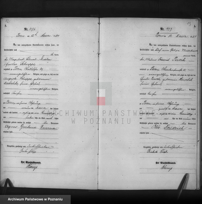 image.from.unit.number "Księga urodzeń t. II"